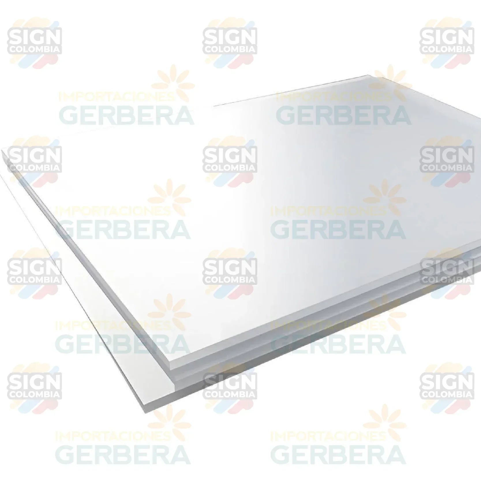 Acrílico fullcolor 1.25x1.85m 3mm - SIGN COLOMBIA Plotter de corte